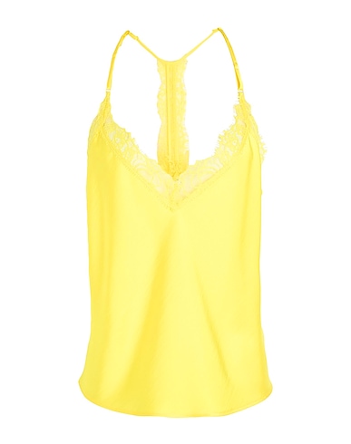ESSENTIEL ANTWERP Camisole Yellow 51% Recycled polyester, 49% Polyester