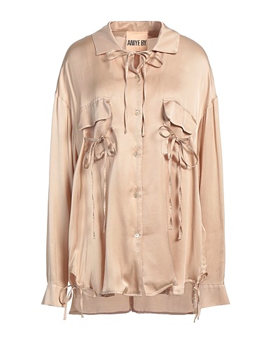 ANIYE BY Solid color shirts & blouses Sand 100% Viscose