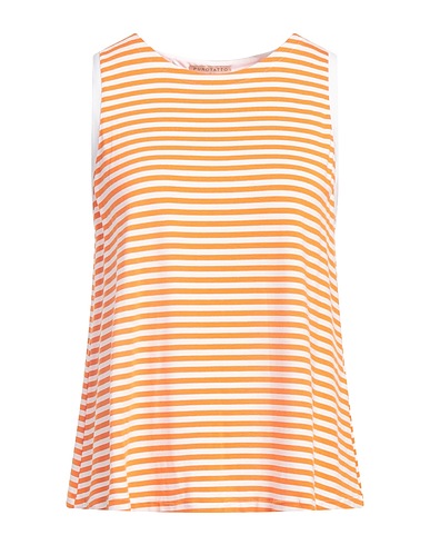 PUROTATTO T-shirt Orange 90% Viscose, 10% Elastane