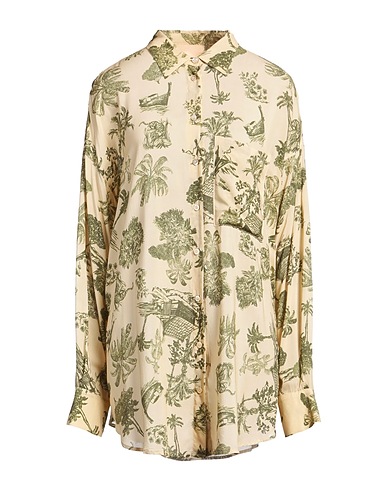 ANIYE BY Floral shirts & blouses Beige 100% Viscose