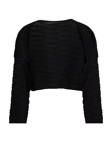 ROSSOPURO Shrug NERO 100% Viscose