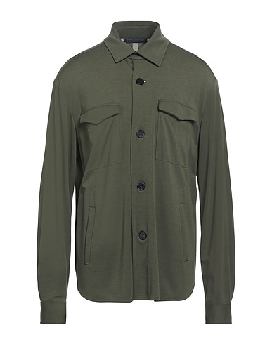 HARRIS WHARF LONDON Solid colour shirt 56% Viscose, 36% Polyamide, 8% Elastane