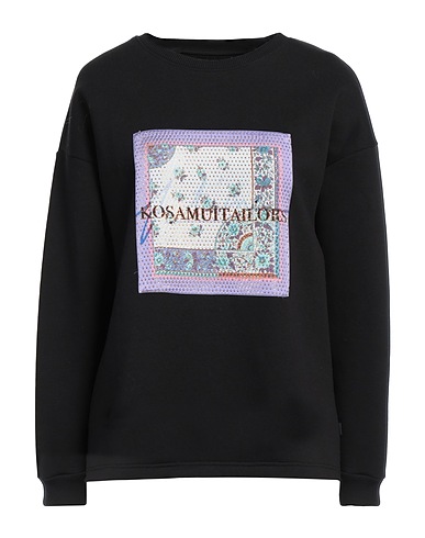 KO SAMUI Sweatshirt Schwarz 90% Baumwolle, 10% Polyester