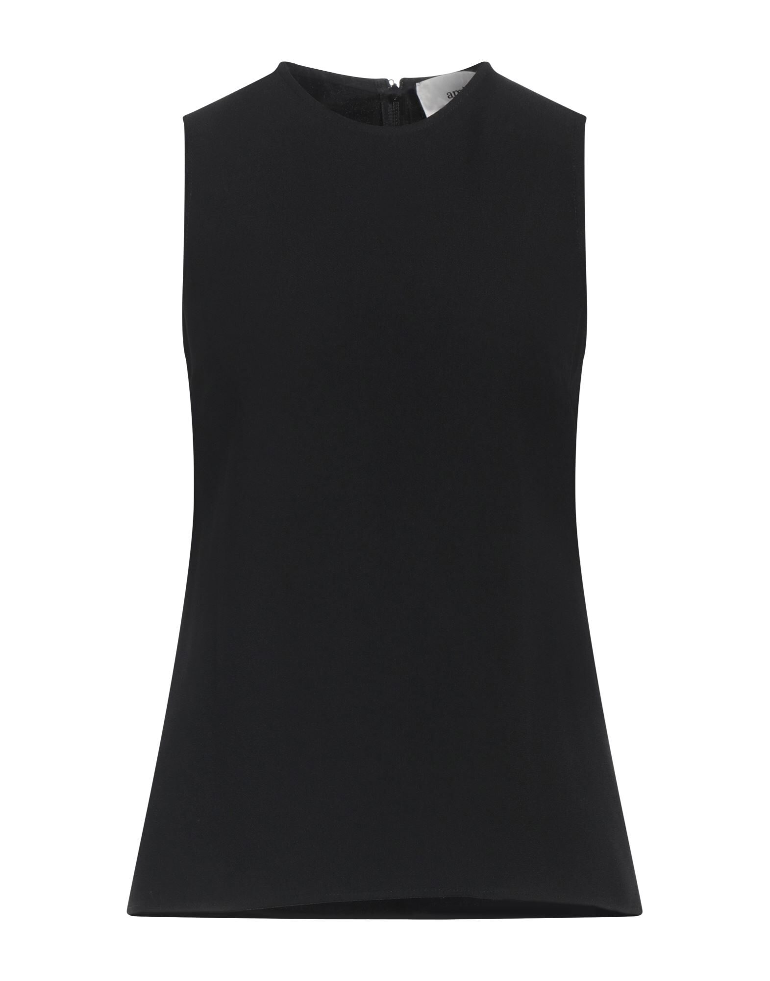 AMI ALEXANDRE MATTIUSSI | Black Women's Top | YOOX