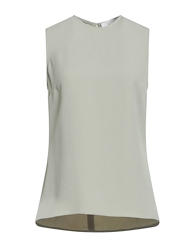 AMI ALEXANDRE MATTIUSSI Топ без рукавов 73% Ацетат, 27% Вискоза