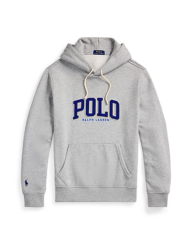 POLO RALPH LAUREN スウェット THE RL FLEECE LOGO HOODIE
 グレー コットン 60% / ポリエステル 40%
