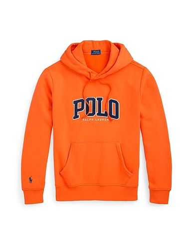 POLO RALPH LAUREN スウェット THE RL FLEECE LOGO HOODIE
 オレンジ コットン 60% / ポリエステル 40%