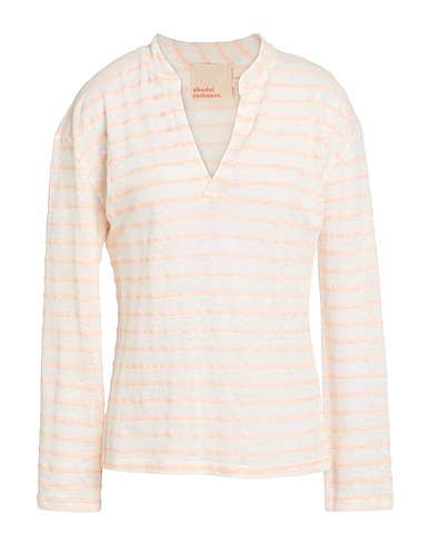 ABSOLUT CASHMERE T-shirt Avorio 79% Lino, 21% Cotone