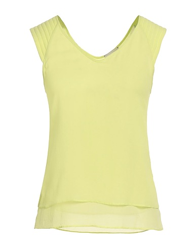 ALYSI Top Verde chiaro 100% Seta