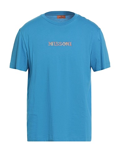 MISSONI T-shirt Azure 100% Cotton