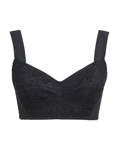 DOLCE&GABBANA Bustier Black 81% Polyamide, 19% Elastane
