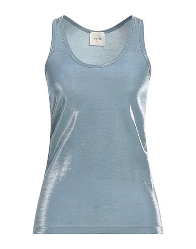 ALYSI Top Slate blue 75% Cotton, 25% Polyester