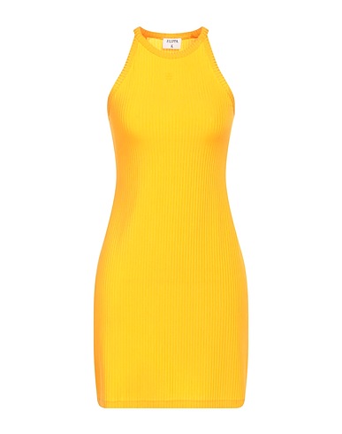 FILIPPA K Short dress MANDARINO 95% Cupro, 5% Elastane