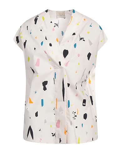 ALYSI Top AVORIO 100% Cotton