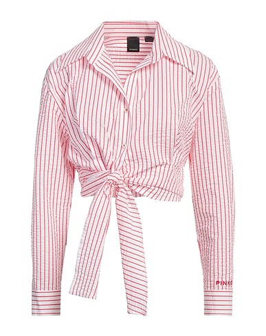 PINKO Striped shirt 99% Cotton, 1% Elastane