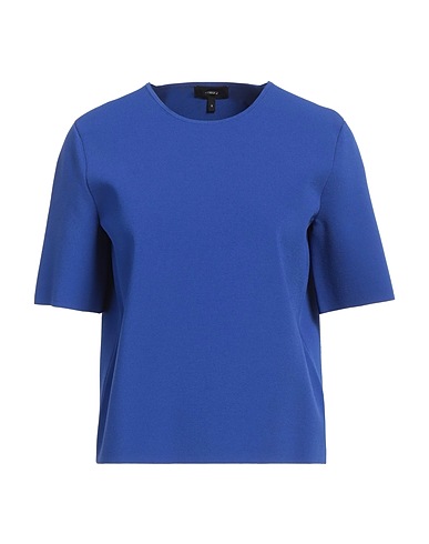 THEORY ベーシックTシャツ ブルー レーヨン 64% / リサイクル ナイロン 21% / ポリエステル 13% / リサイクルポリウレタン 2%