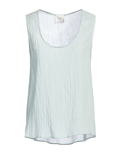 ALYSI Top CRÈME Light green 100% Cotton