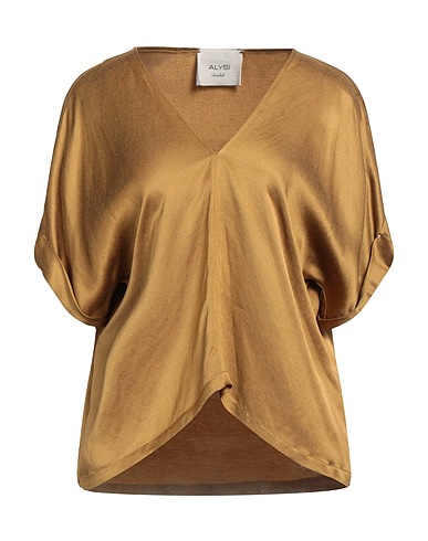ALYSI Top Military green 52% Cotton, 28% Polyamide, 20% Polyester