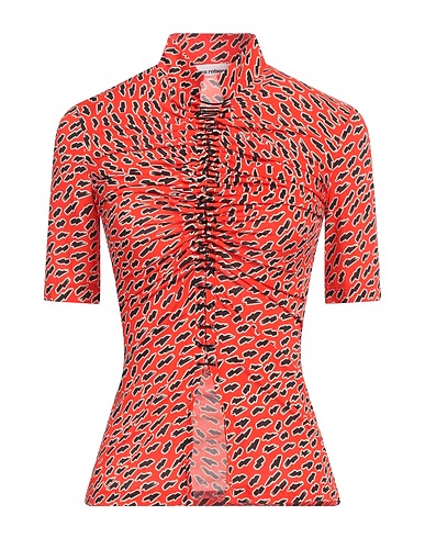 RABANNE Top Orange 87% Viscose, 13% Elastane