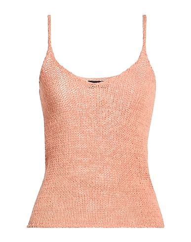 ROBERTO COLLINA Top ROSA ANTICO 66% Cotton, 34% Polyamide