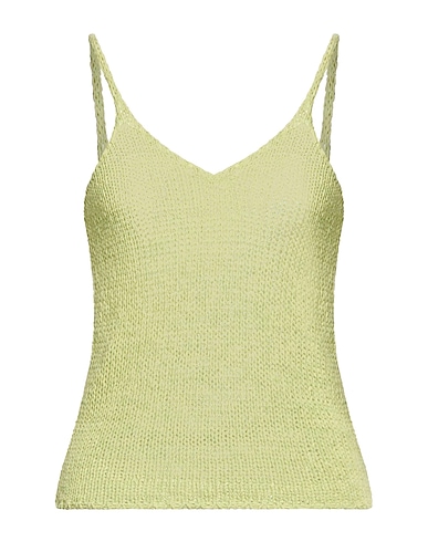 ROBERTO COLLINA Top VERDE CHIARO 66% Cotton, 34% Polyamide