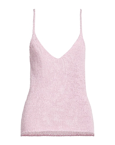 ROBERTO COLLINA Top ROSA 66% Cotton, 34% Polyamide