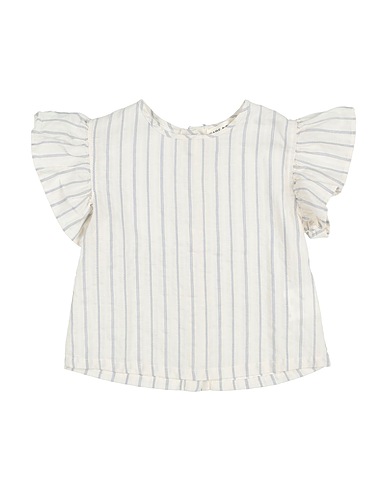 BABE & TESS Top Off white 100% Baumwolle