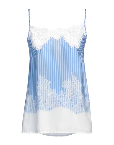 ERMANNO FIRENZE Cami Azure 100% Viscose, Cotton, Polyamide