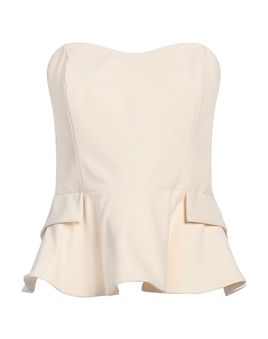 ESSENTIEL ANTWERP Bustier Cream 94% Recycled polyester, 6% Elastane