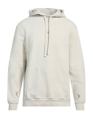 A-COLD-WALL* Hooded track jacket  Light grey 100% Cotton, Elastane