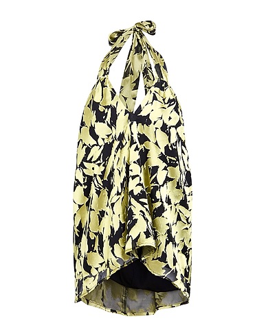 GESTUZ Top VERDE LIME 75% Polyester, 25% Silk