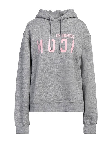 DSQUARED2 Felpa ICON Grigio 100% Cotone, Elastan
