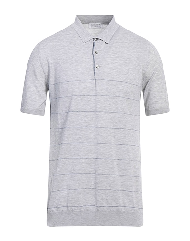 HERITAGE Jumper Light grey 96% Cotton, 4% Linen