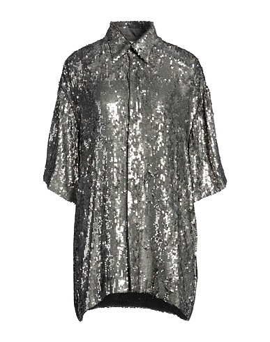 DRIES VAN NOTEN Shirts Grey 100% Viscose