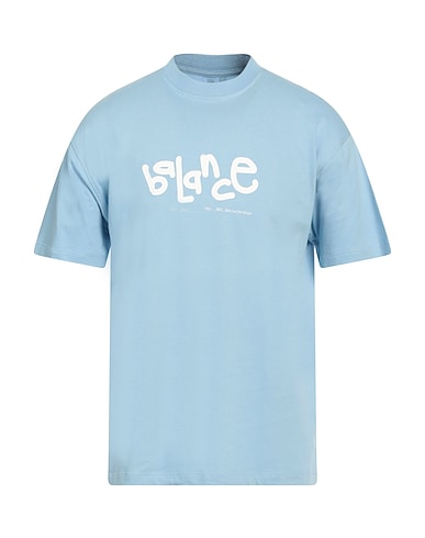 OBJECTS IV LIFE Ｔシャツ スカイブルー コットン 100%