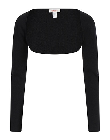 KONTATTO Shrug Black 69% Viscose, 29% Acrylic, 2% Elastane