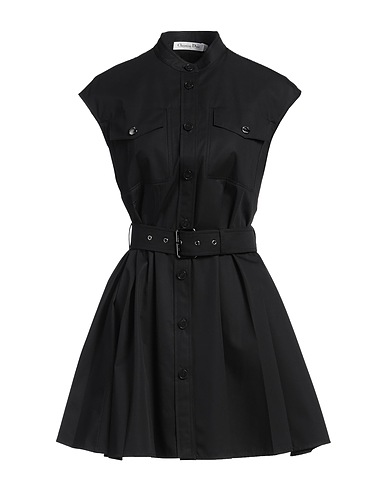 DIOR Shirt dress Black 100% Cotton