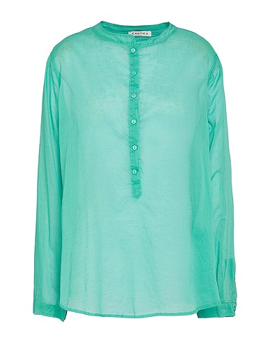 KARTIKA Top Verde 100% Cotone