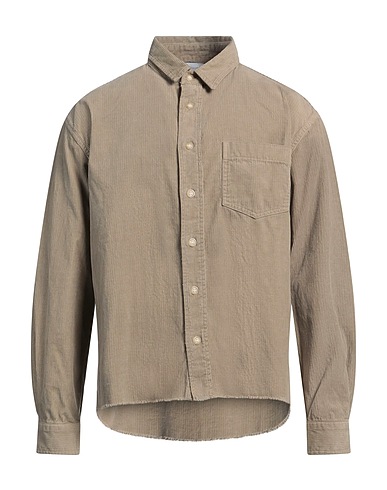 JOHN ELLIOTT Solid colour shirt 100% Cotton