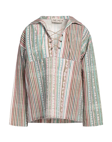SIEDRÉS Top Green 79% Cotton, 21% Linen