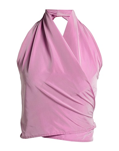 GIADA CURTI RESORT Top Mauve 71% Acetate, 29% Polyester