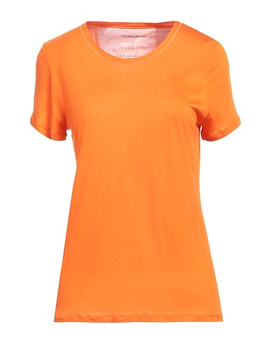 PUROTATTO T-shirt Arancione 60% Modal, 40% Fibra proteica del latte