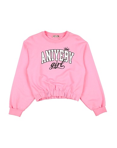 ANIYE BY Felpa Rosa 100% Cotone