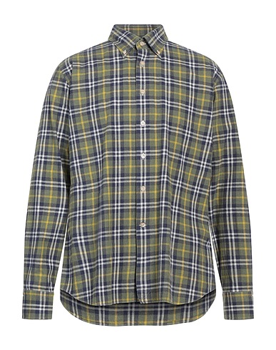 ALESSANDRO GHERARDI Checked shirt Green 100% Cotton