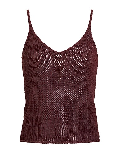 ROBERTO COLLINA Top Plum 66% Cotton, 34% Polyamide