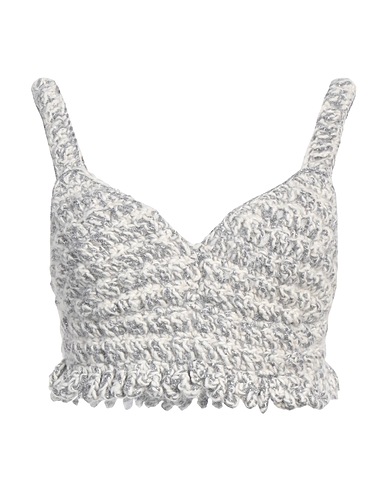 DOLCE&GABBANA Top White 42% Synthetic fibers, 35% Mohair wool, 18% Wool, 5% Alpaca wool