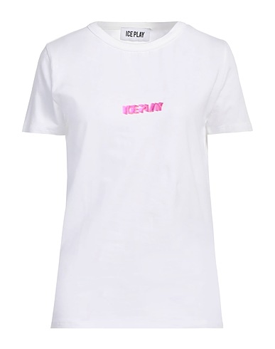 ICE PLAY T-shirt White 92% Cotton, 8% Elastane