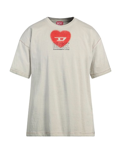 DIESEL T-shirt Sand 100% Cotton