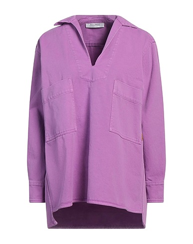 MAX MARA Denim shirt Mauve 100% Cotton