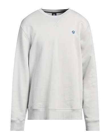 NORTH SAILS Sweatshirt Hellgrau 100% Baumwolle
